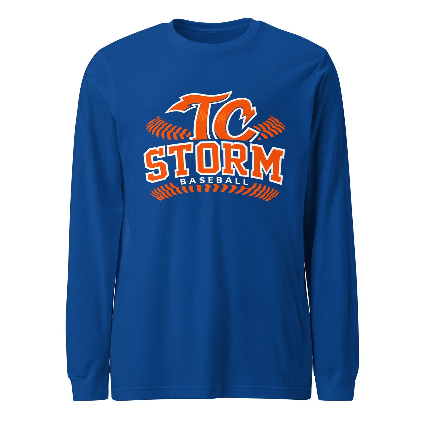 Performance | Long Sleeve Tee | TC Storm baseball | TC Seams Logo