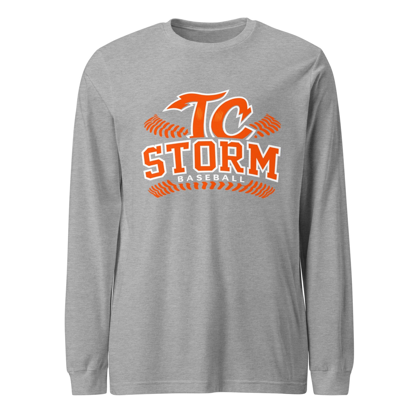 Performance | Long Sleeve Tee | TC Storm baseball | TC Seams Logo