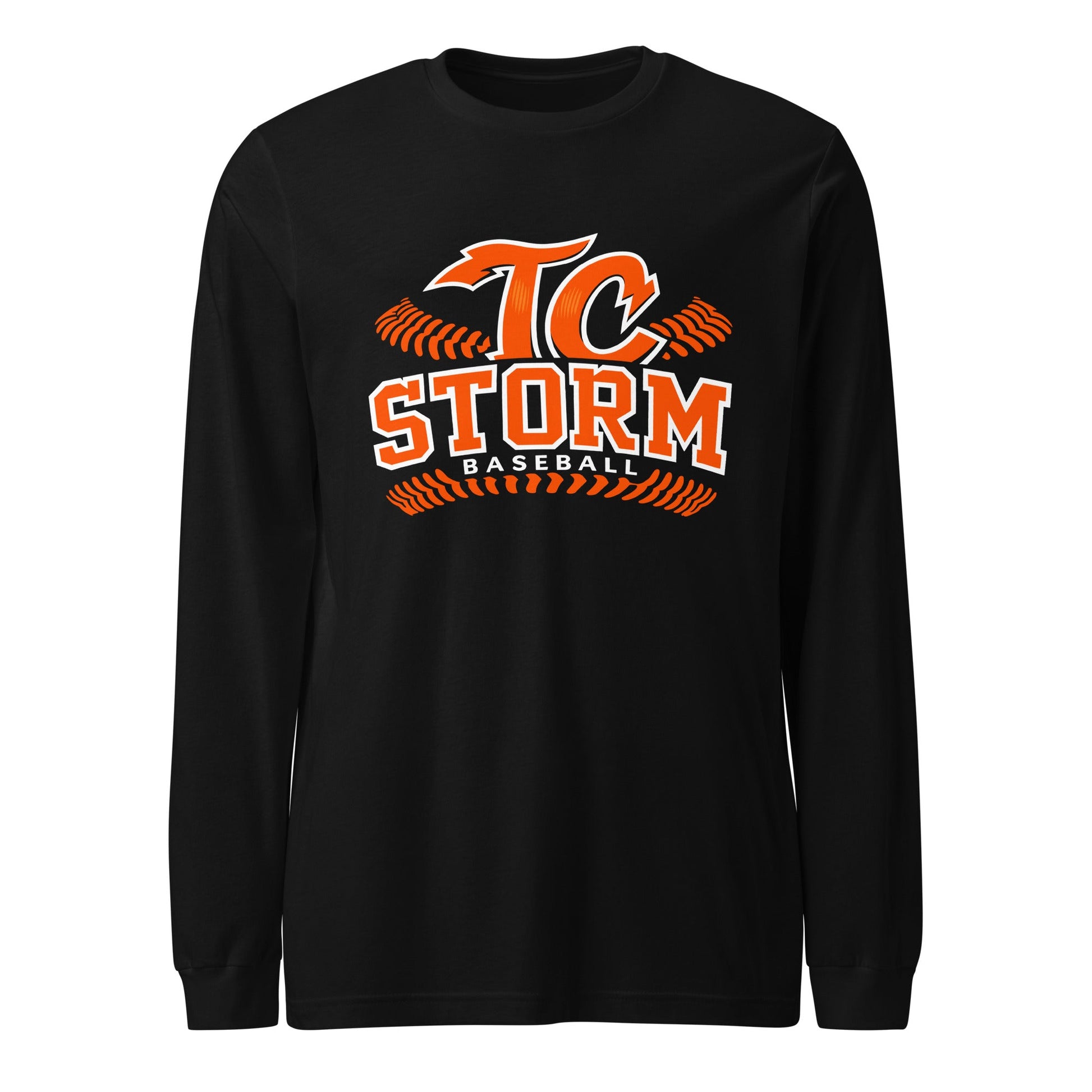 Performance | Long Sleeve Tee | TC Storm baseball | TC Seams Logo