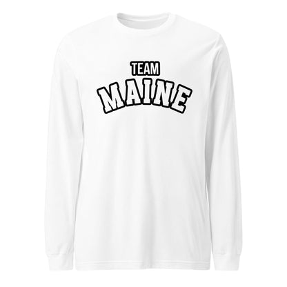 Performance | Long Sleeve Tee | Team Maine | Arch Mark Logo