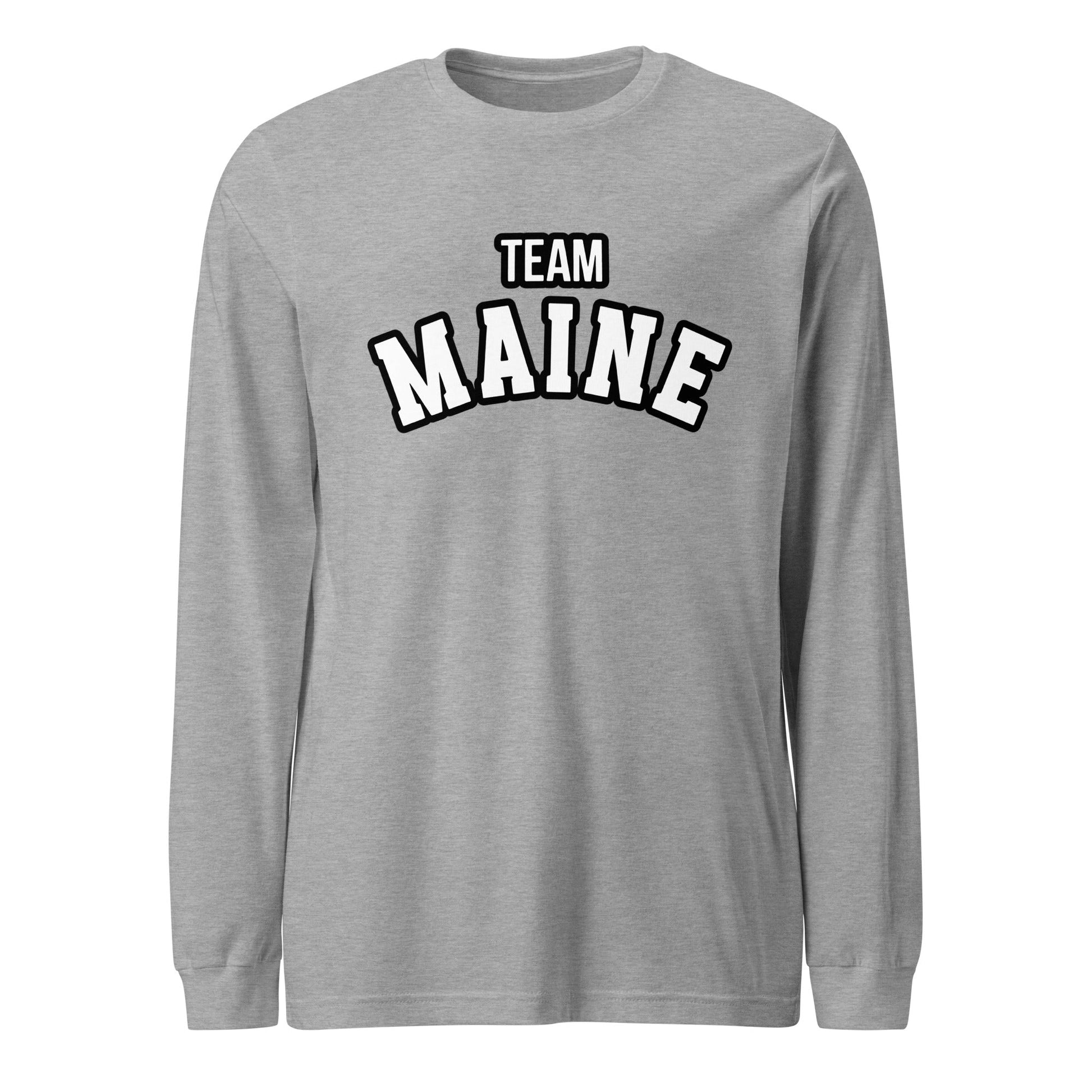Performance | Long Sleeve Tee | Team Maine | Arch Mark Logo