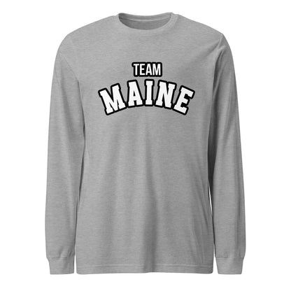 Performance | Long Sleeve Tee | Team Maine | Arch Mark Logo