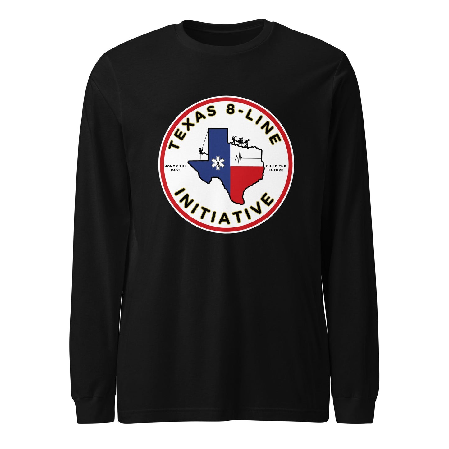 Performance | Long Sleeve Tee | Texas 8 - Line Initiative | Badge Logo