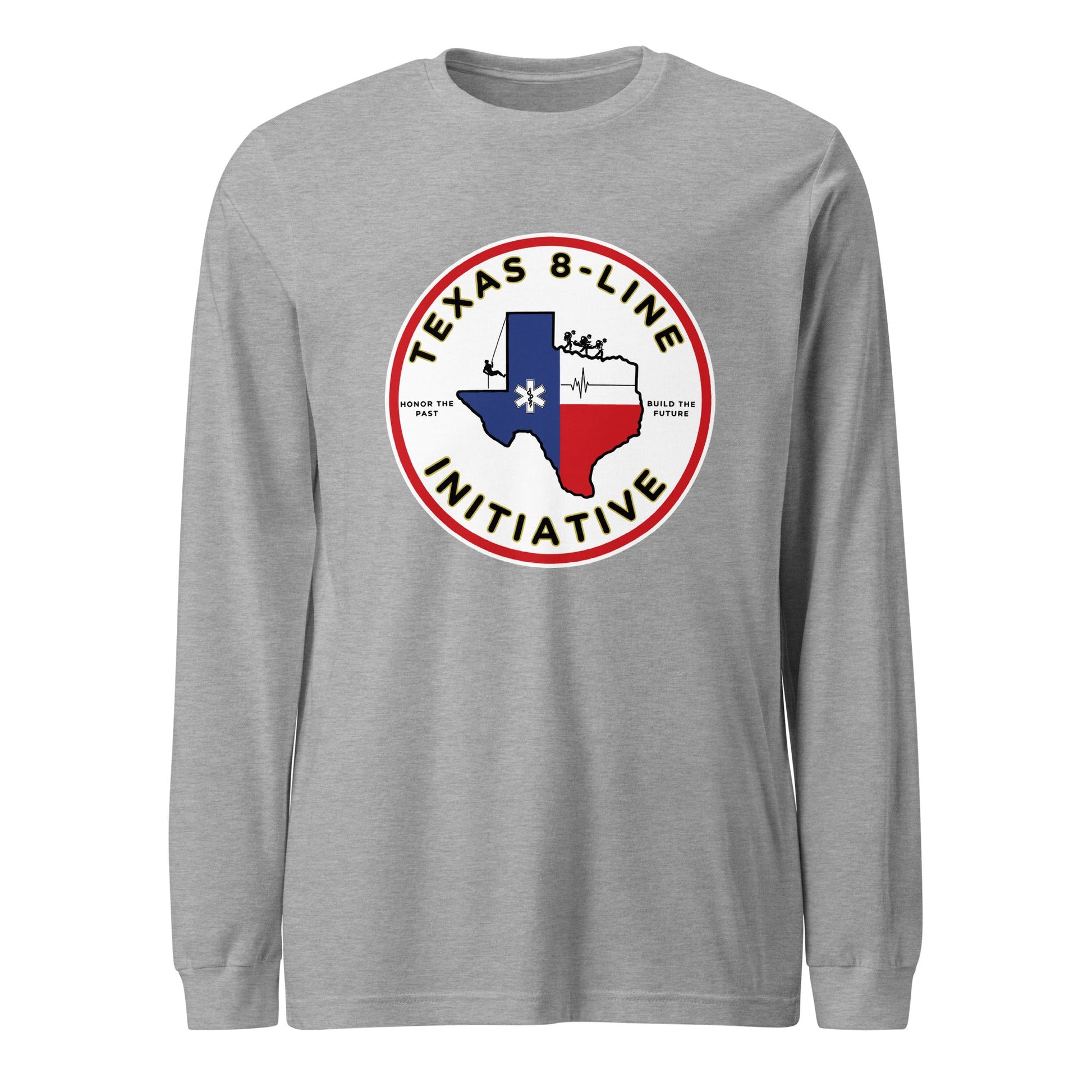 Performance | Long Sleeve Tee | Texas 8 - Line Initiative | Badge Logo