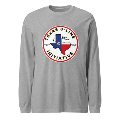Performance | Long Sleeve Tee | Texas 8 - Line Initiative | Badge Logo
