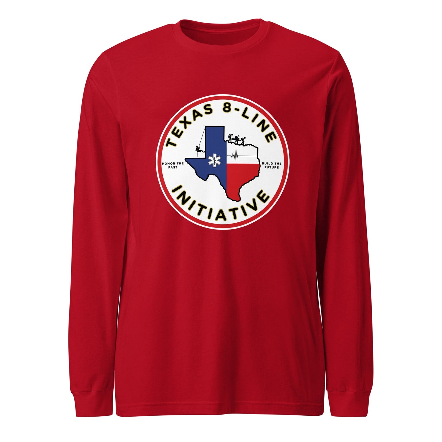Performance | Long Sleeve Tee | Texas 8 - Line Initiative | Badge Logo