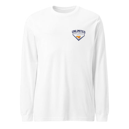 Performance | Long Sleeve Tee | Texas Unlimited | Home Plate Logo