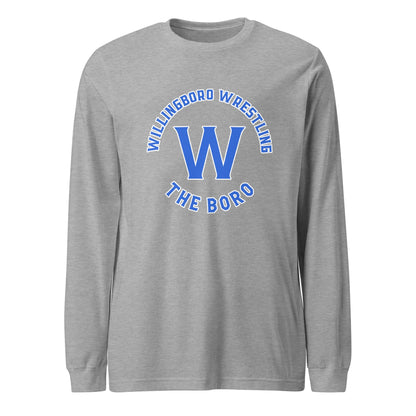 Performance | Long Sleeve Tee | The Boro Brand | Script Logo