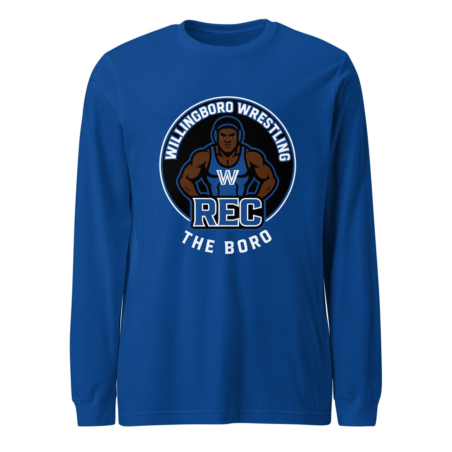 Performance | Long Sleeve Tee | The Boro Brand | Wrestler Logo