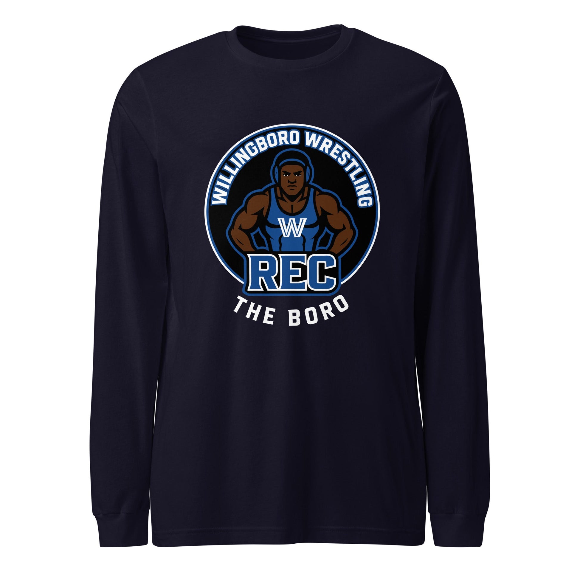Performance | Long Sleeve Tee | The Boro Brand | Wrestler Logo