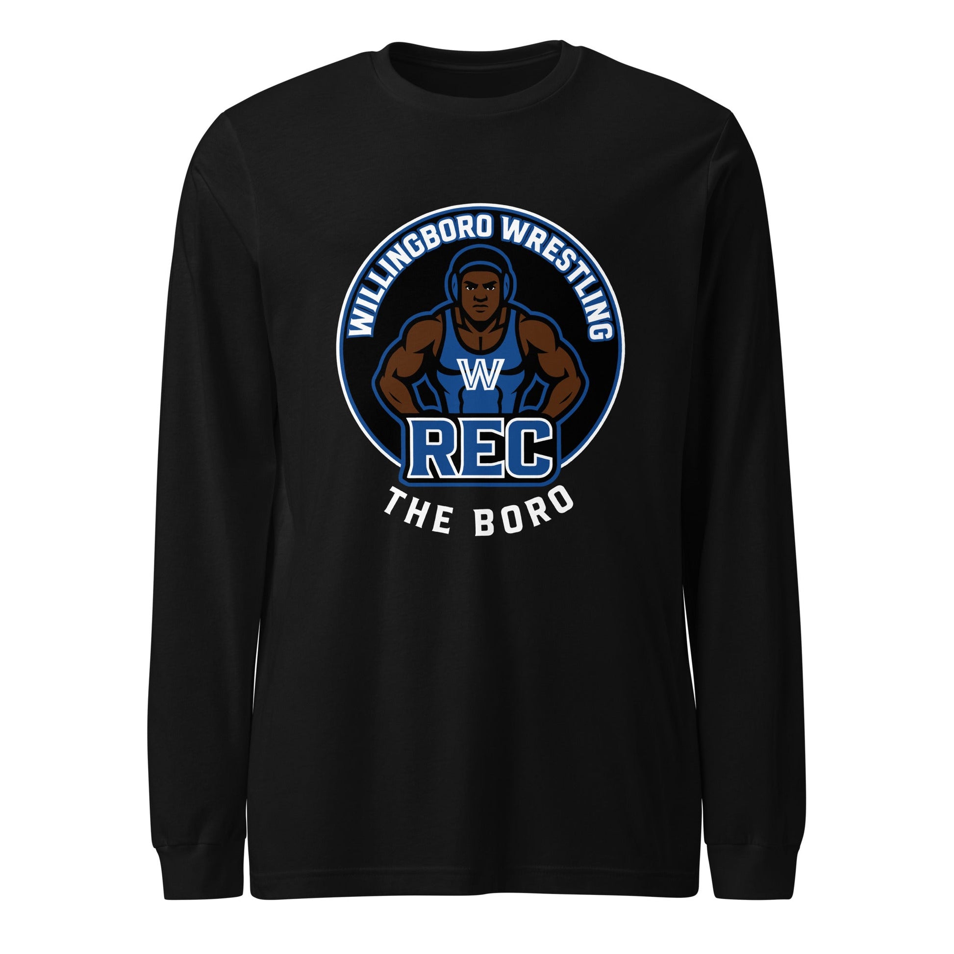 Performance | Long Sleeve Tee | The Boro Brand | Wrestler Logo