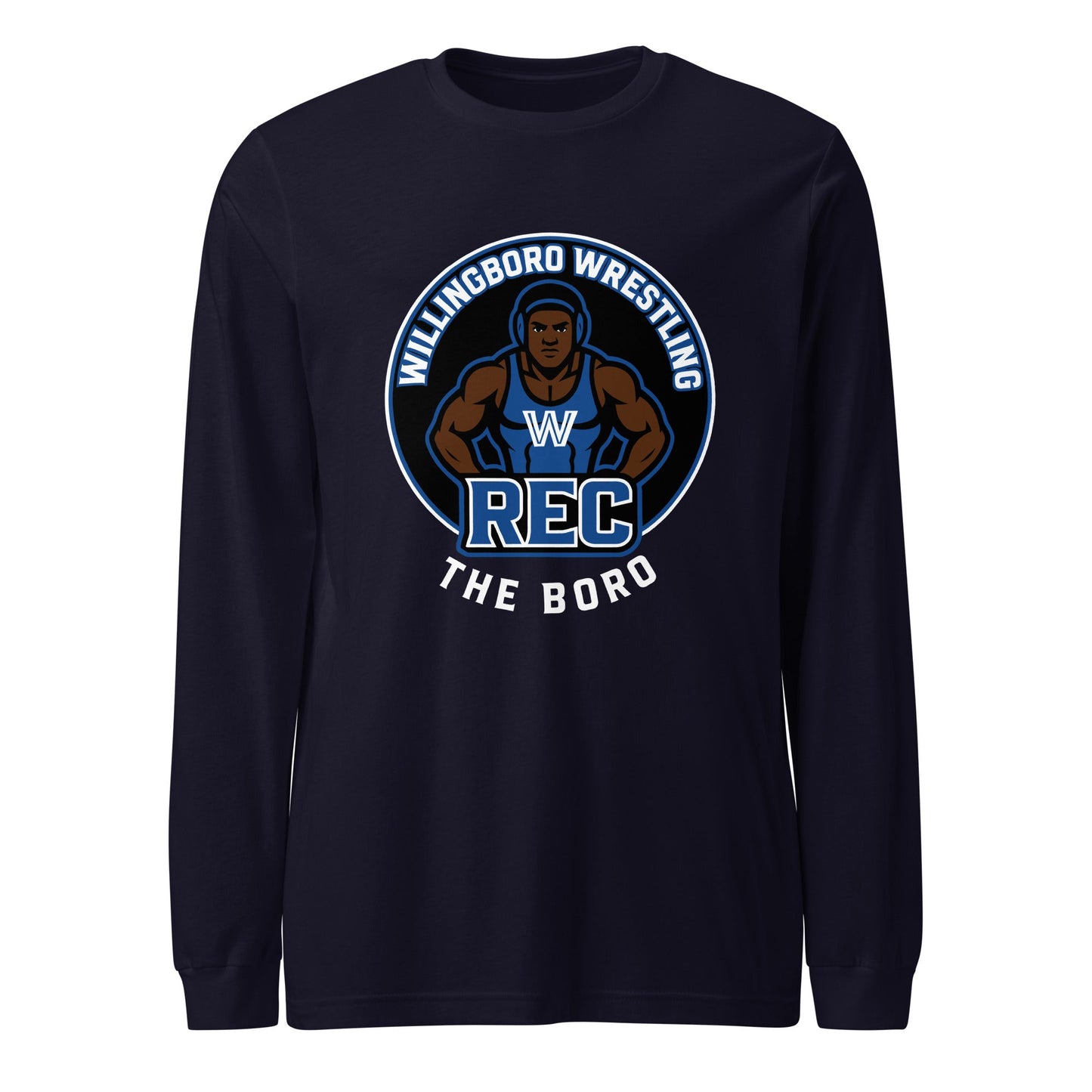 Performance | Long Sleeve Tee | The Boro Brand | Wrestler Logo
