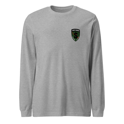 Performance | Long Sleeve Tee | The Lowest Bidders | Shield Logo
