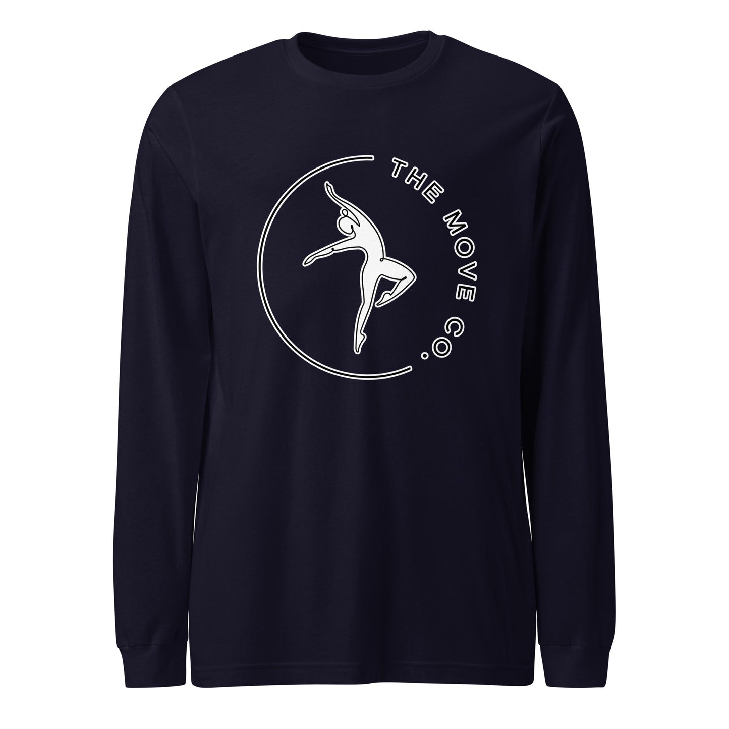 Performance | Long Sleeve Tee | The Move Co. | Dance Crest Logo