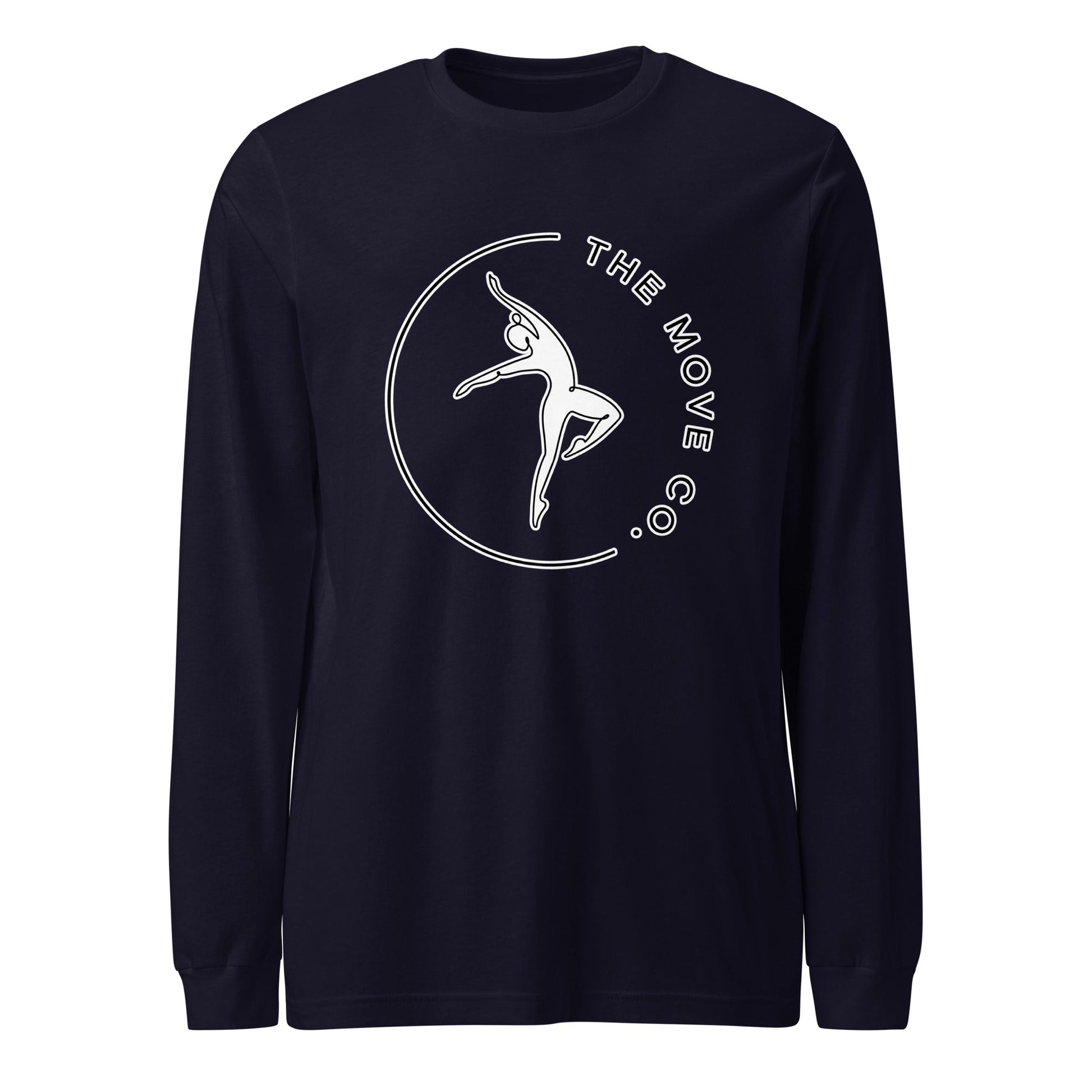Performance | Long Sleeve Tee | The Move Co. | Dance Crest Logo