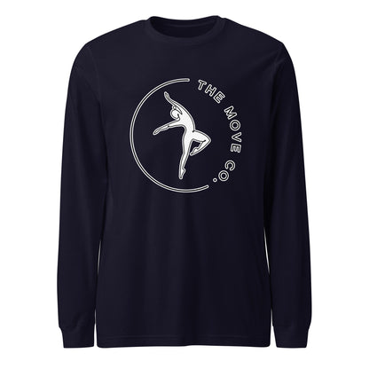 Performance | Long Sleeve Tee | The Move Co. | Dance Crest Logo