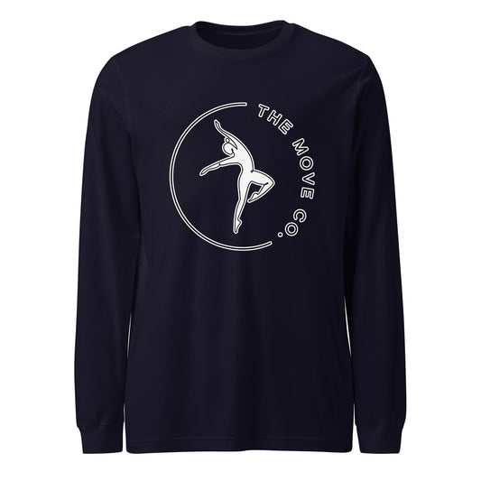 Performance | Long Sleeve Tee | The Move Co. | Dance Crest Logo