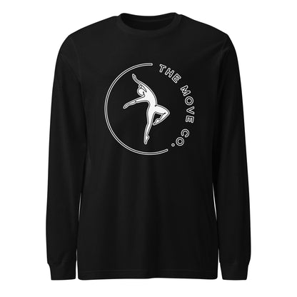 Performance | Long Sleeve Tee | The Move Co. | Dance Crest Logo