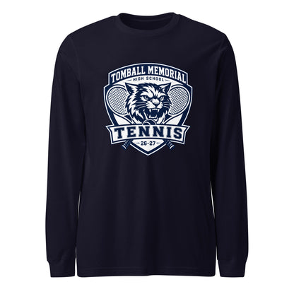 Performance | Long Sleeve Tee | TMHS Tennis | Shield Logo
