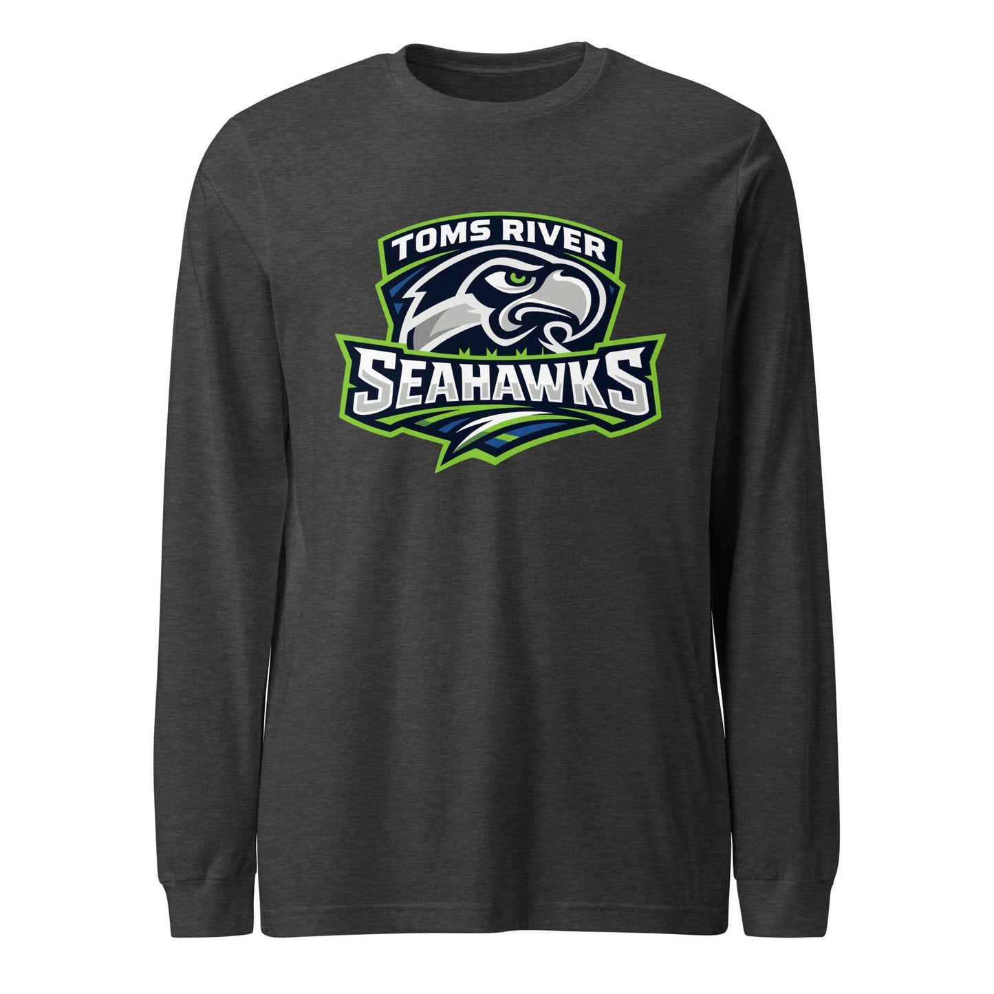 Performance | Long Sleeve Tee | Toms River Seahawks | Mascot Script Logo
