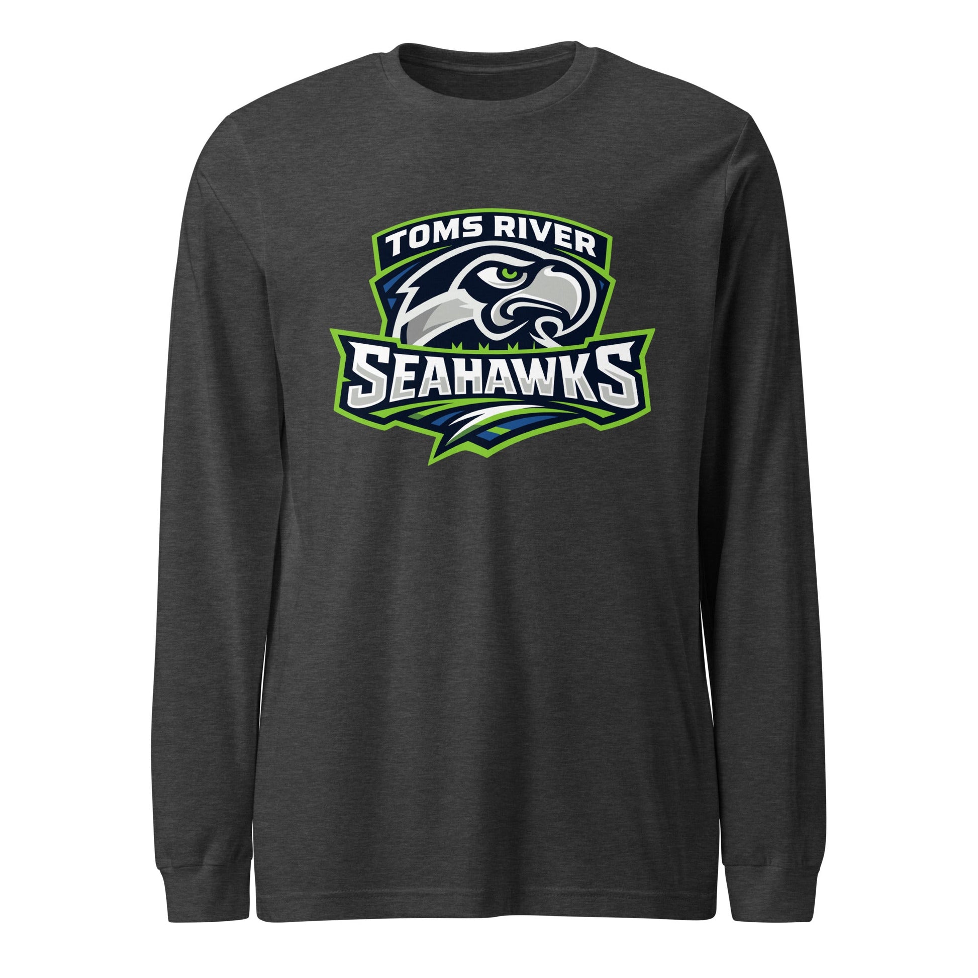 Performance | Long Sleeve Tee | Toms River Seahawks | Mascot Script Logo