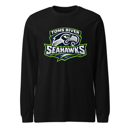 Performance | Long Sleeve Tee | Toms River Seahawks | Mascot Script Logo