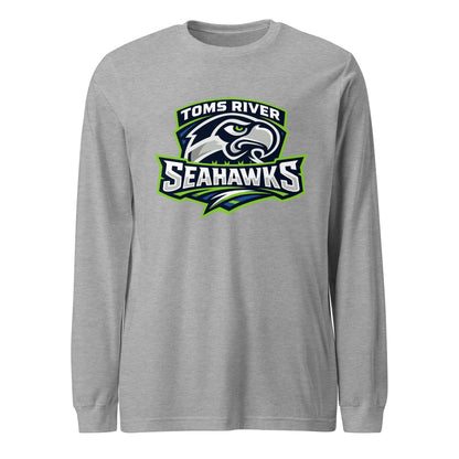 Performance | Long Sleeve Tee | Toms River Seahawks | Mascot Script Logo
