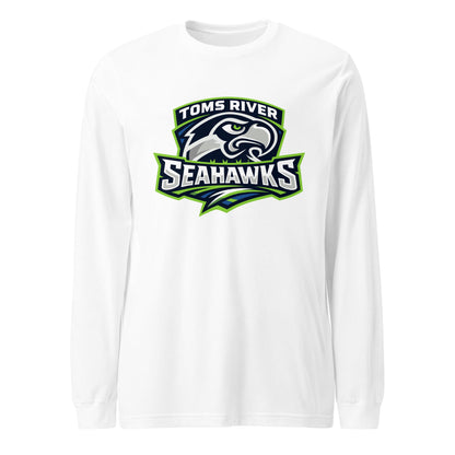 Performance | Long Sleeve Tee | Toms River Seahawks | Mascot Script Logo