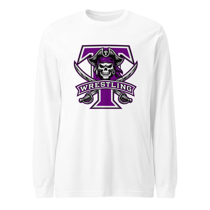 Performance | Long Sleeve Tee | Tottenville wrestling club | Emblem Logo