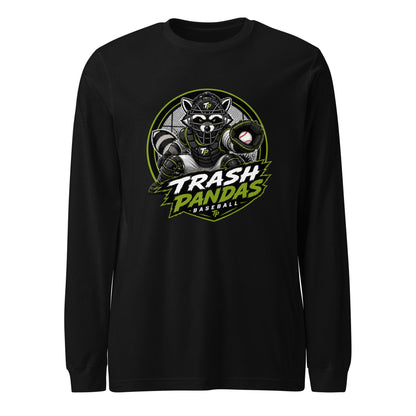 Performance | Long Sleeve Tee | Trash Pandas Baseball Organization | Athletics Logo