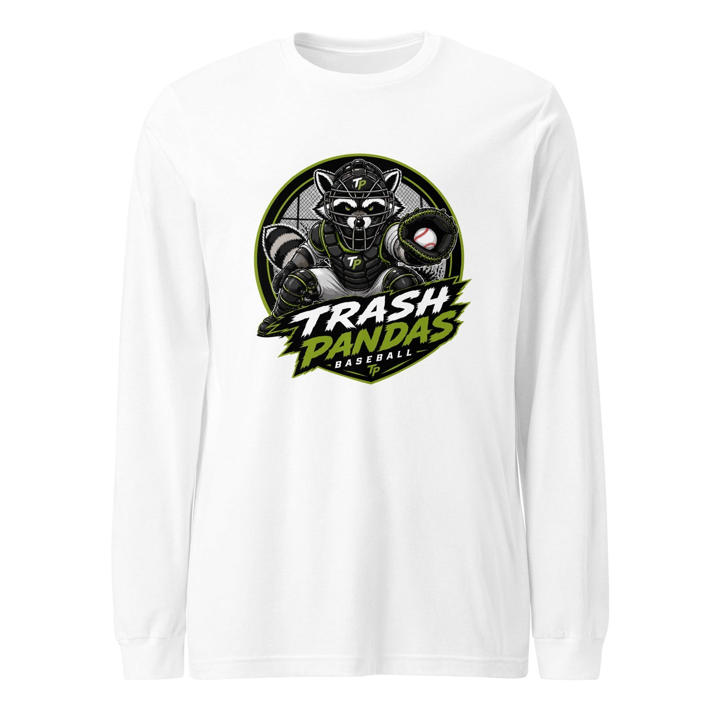Performance | Long Sleeve Tee | Trash Pandas Baseball Organization | Athletics Logo