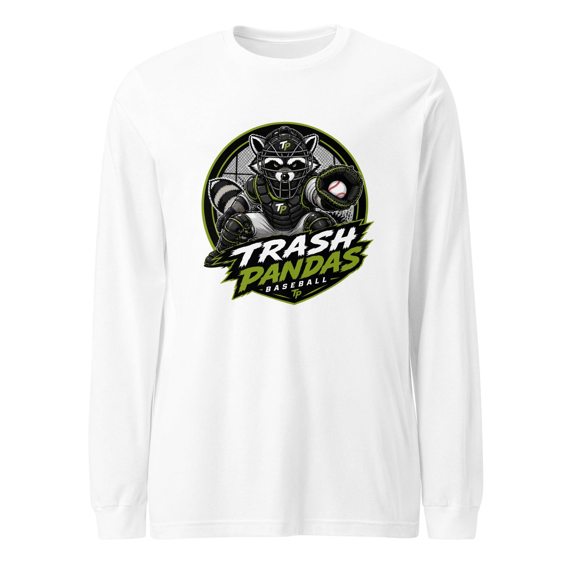 Performance | Long Sleeve Tee | Trash Pandas Baseball Organization | Athletics Logo