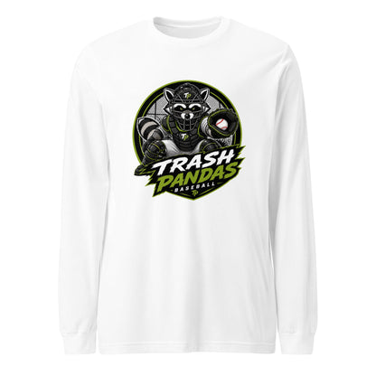 Performance | Long Sleeve Tee | Trash Pandas Baseball Organization | Athletics Logo