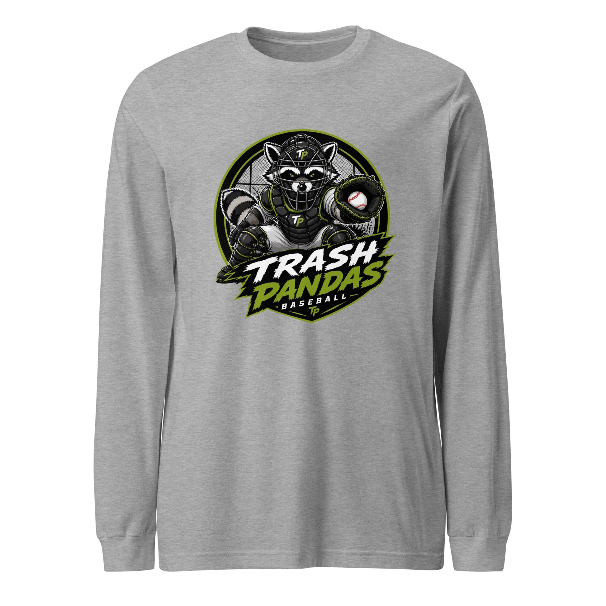 Performance | Long Sleeve Tee | Trash Pandas Baseball Organization | Athletics Logo