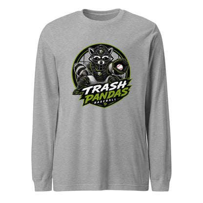 Performance | Long Sleeve Tee | Trash Pandas Baseball Organization | Athletics Logo