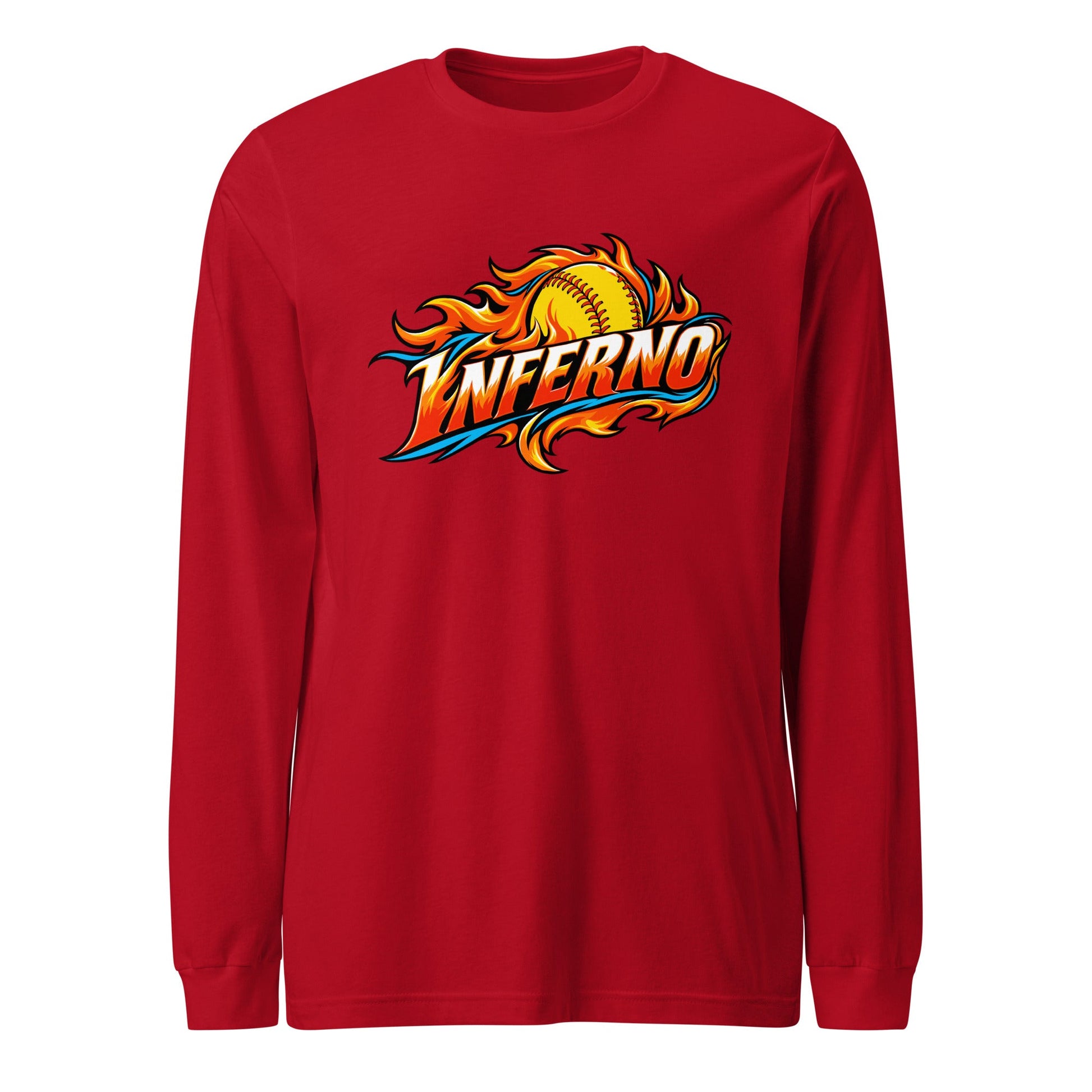 Performance | Long Sleeve Tee | Treasure Coast Inferno | Crest Logo