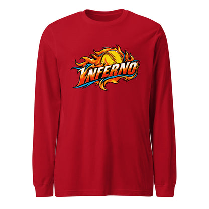 Performance | Long Sleeve Tee | Treasure Coast Inferno | Crest Logo
