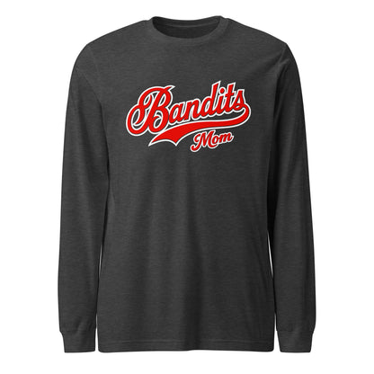 Performance | Long Sleeve Tee | Tri - City Baseball | Bandits Mom Logo
