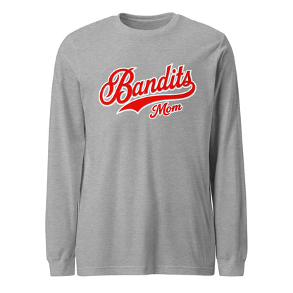 Performance | Long Sleeve Tee | Tri - City Baseball | Bandits Mom Logo