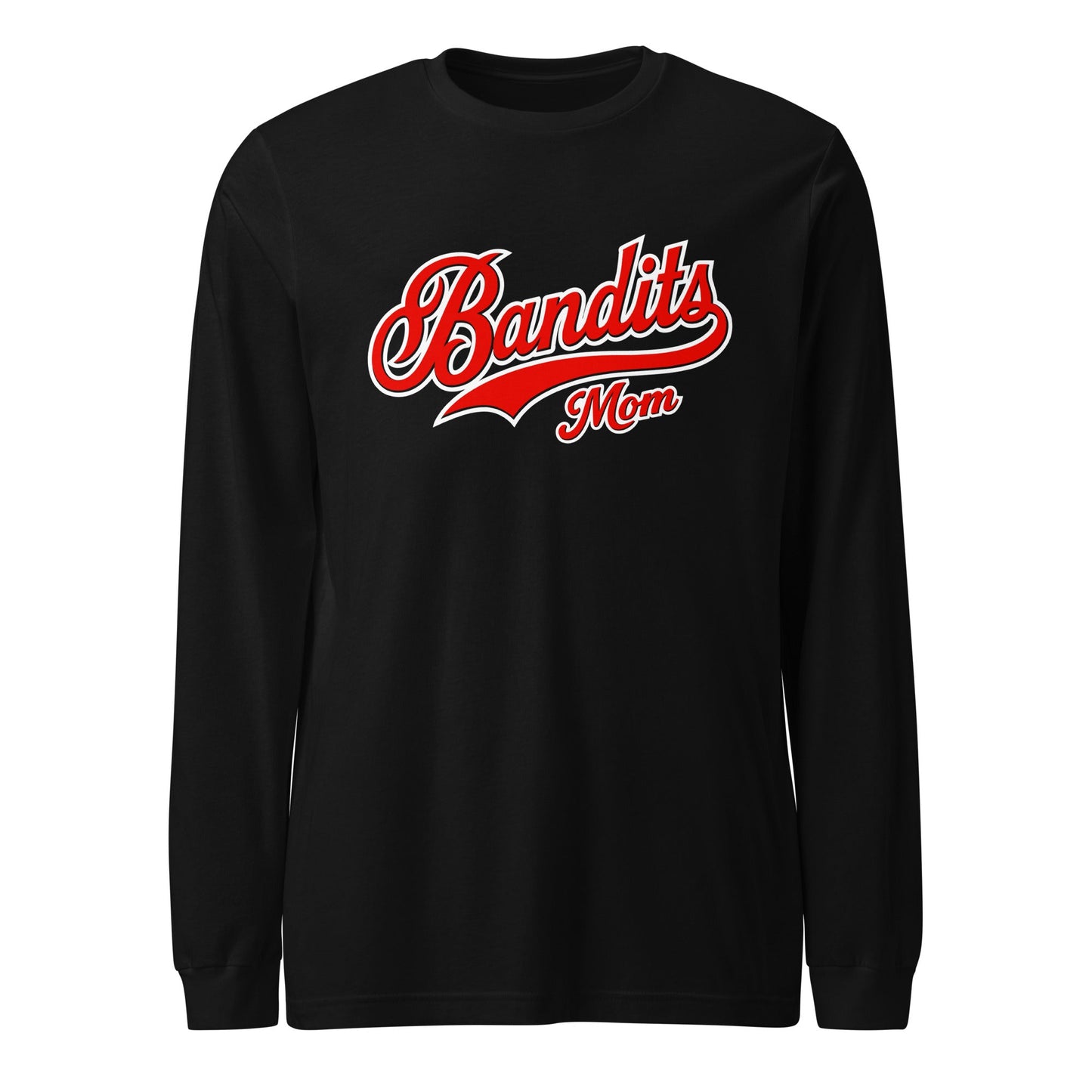 Performance | Long Sleeve Tee | Tri - City Baseball | Bandits Mom Logo