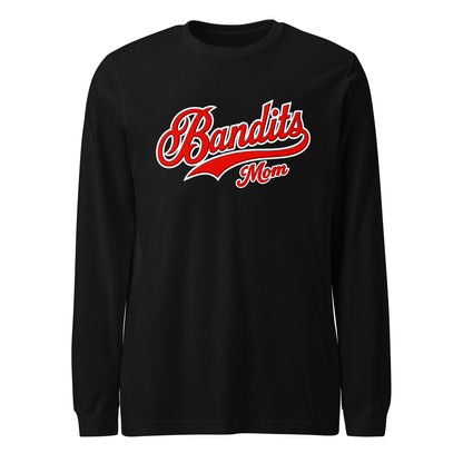 Performance | Long Sleeve Tee | Tri - City Baseball | Bandits Mom Logo