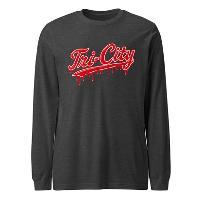 Performance | Long Sleeve Tee | Tri - City Baseball | Mark Logo