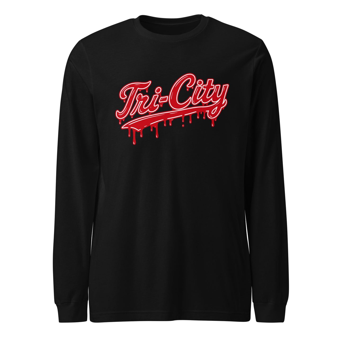 Performance | Long Sleeve Tee | Tri - City Baseball | Mark Logo