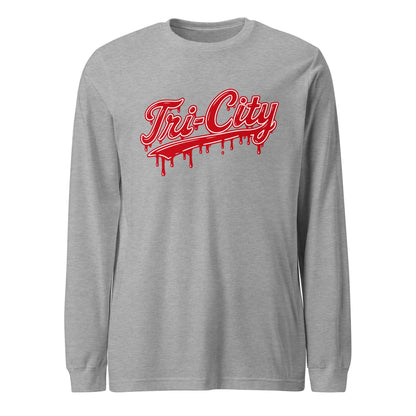 Performance | Long Sleeve Tee | Tri - City Baseball | Mark Logo