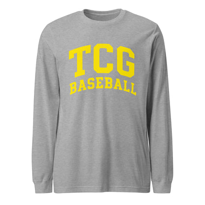 Performance | Long Sleeve Tee | Tri-County Ghosts | TCG Crest Alt Logo