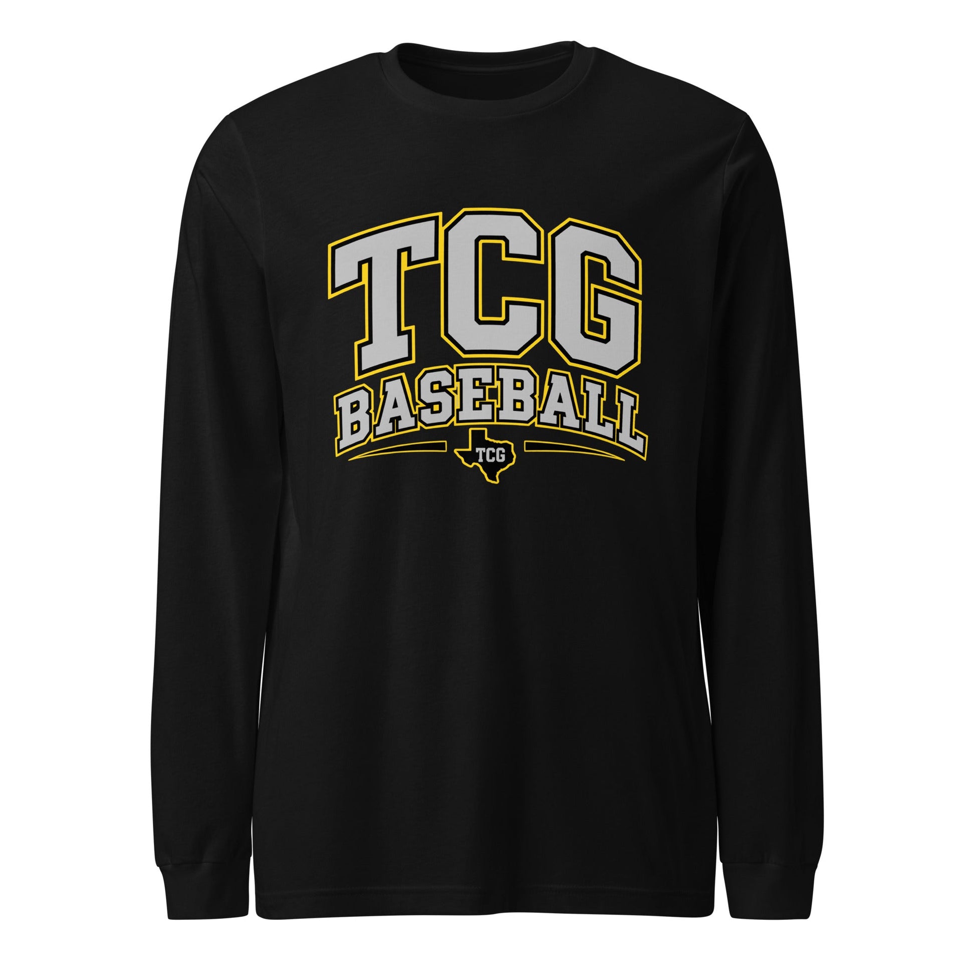 Performance | Long Sleeve Tee | Tri-County Ghosts | TCG Crest Logo