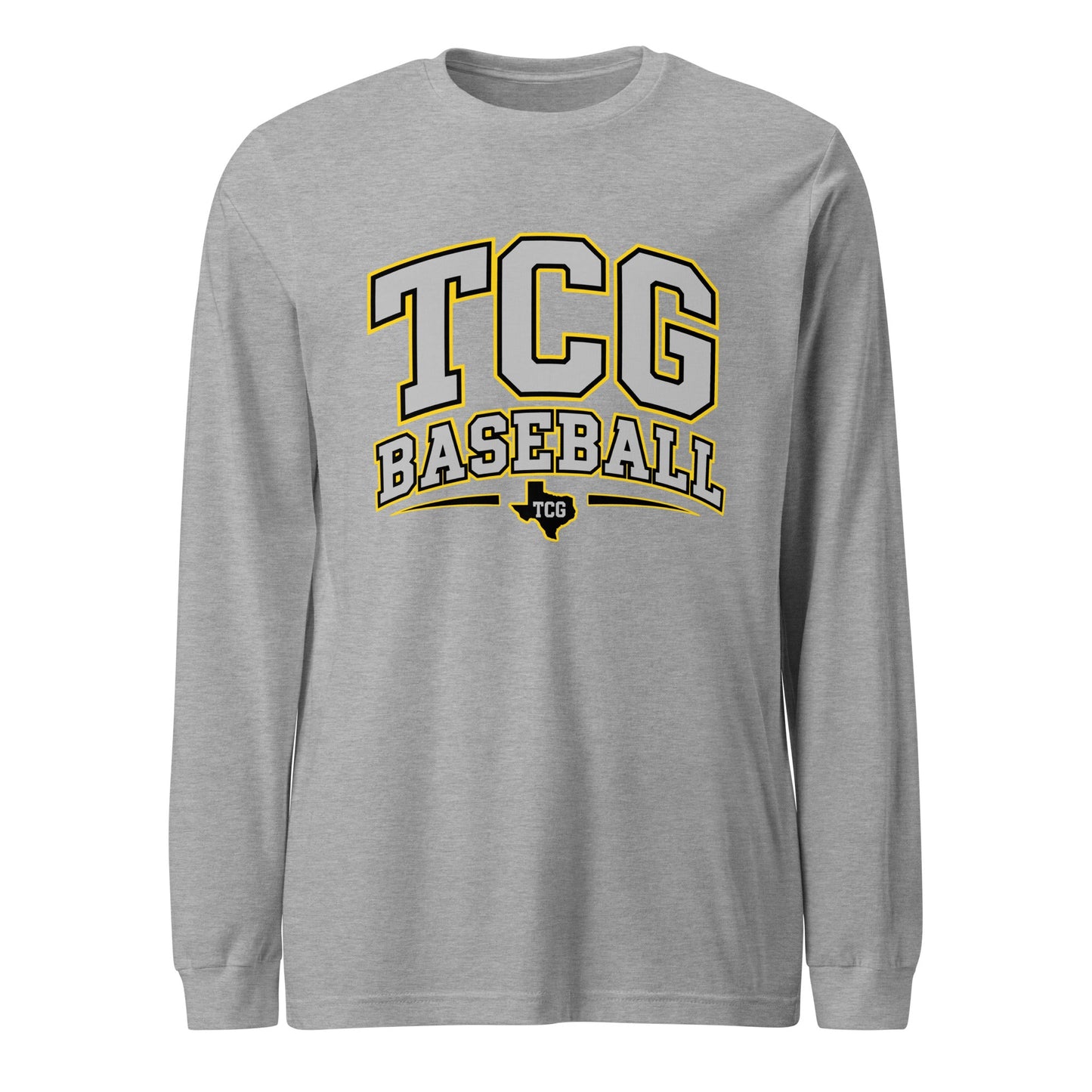 Performance | Long Sleeve Tee | Tri-County Ghosts | TCG Crest Logo