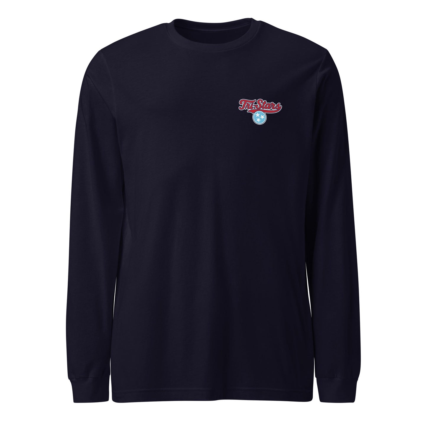 Performance | Long Sleeve Tee | Tri - Stars | 3 Stars Light Logo