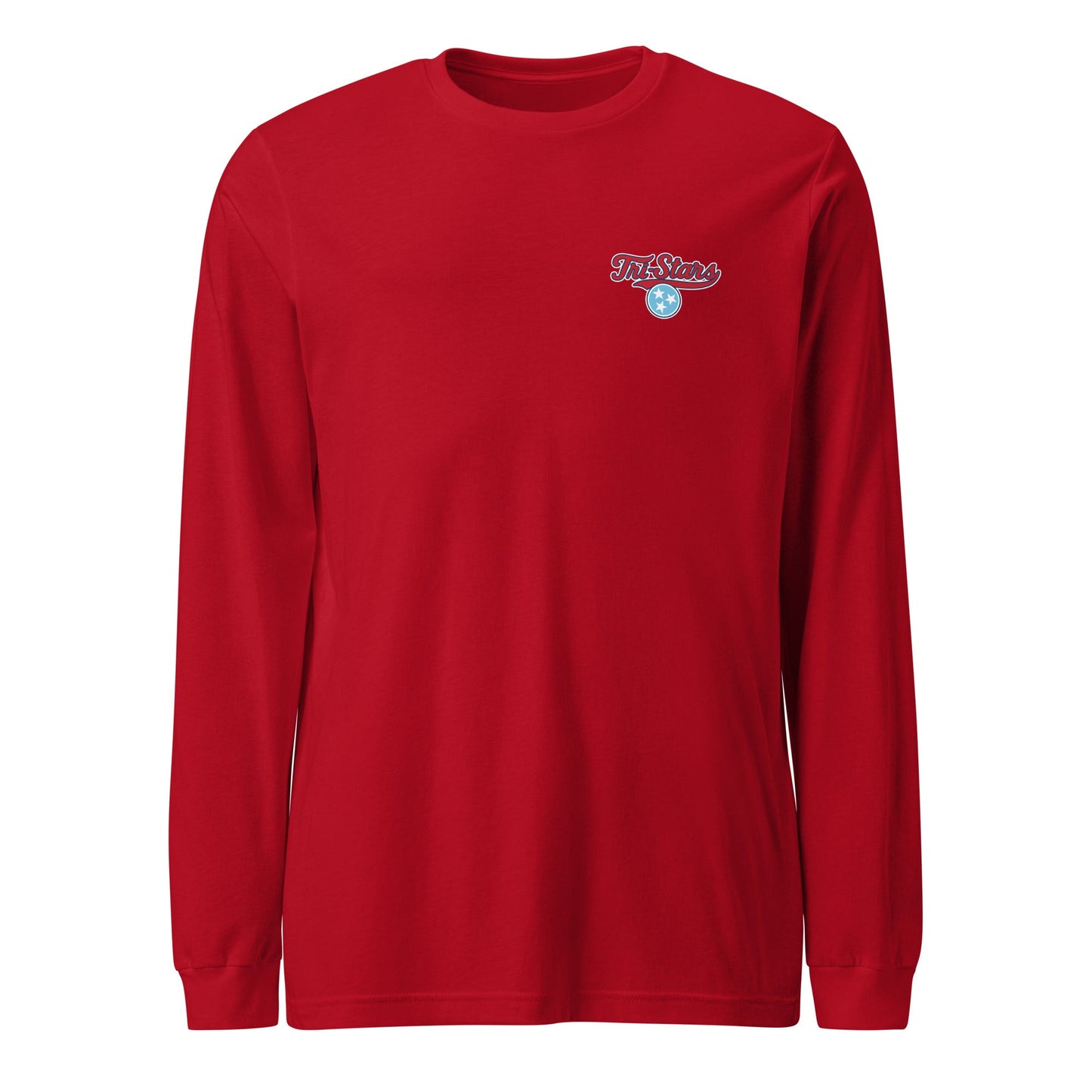 Performance | Long Sleeve Tee | Tri - Stars | 3 Stars Light Logo