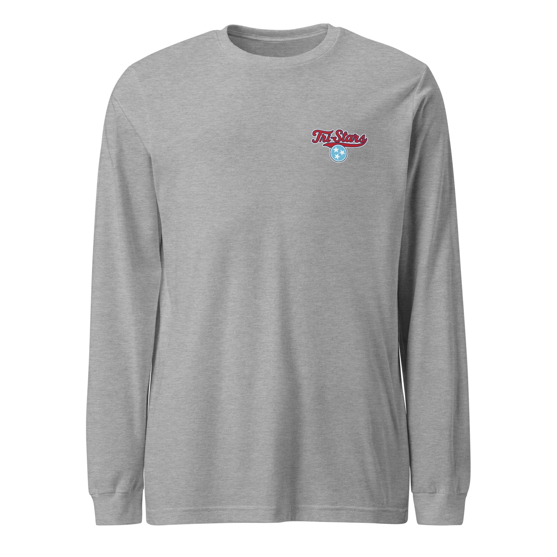 Performance | Long Sleeve Tee | Tri - Stars | 3 Stars Light Logo